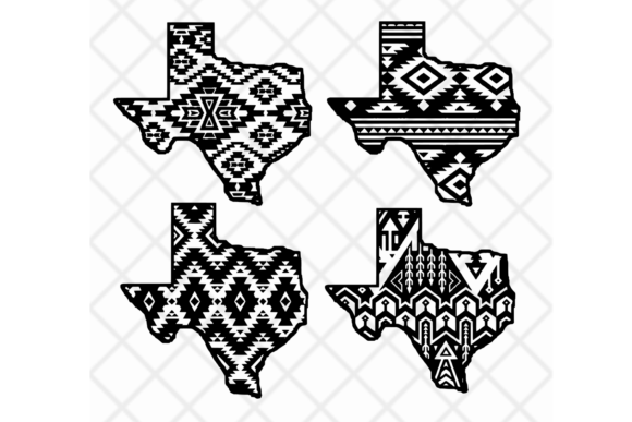 Aztec Pattern Digital Art Files