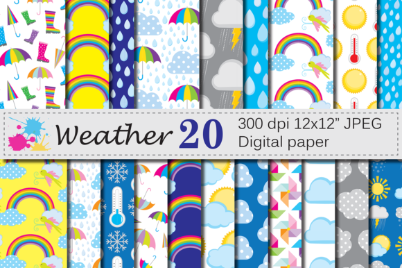 Digital Weather Papers: A Creative Resource for Designers and Enthusiasts