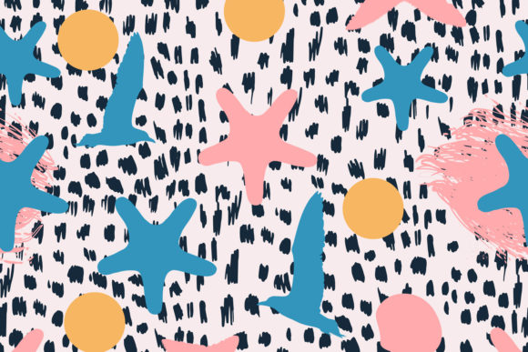 Exploring the Abstract Sea Vector Summer Pattern: A Versatile Design for Modern Creativity