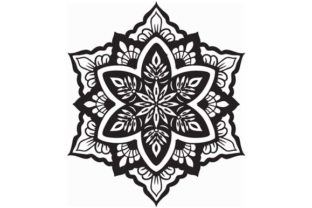 Exploring the Mandala Vector Art Pattern Black 28