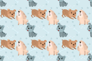 Exploring the Versatility of Cute Dog and Dog Bone Seamless Pattern