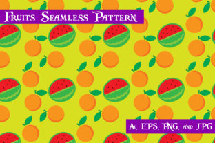 Orange and Watermelon Seamless Pa: Vibrant, Versatile Digital Patterns for Real-World Creativity