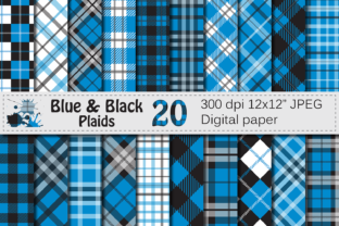 The Rise of Blue and Black Plaid Pattern in Creative Industries