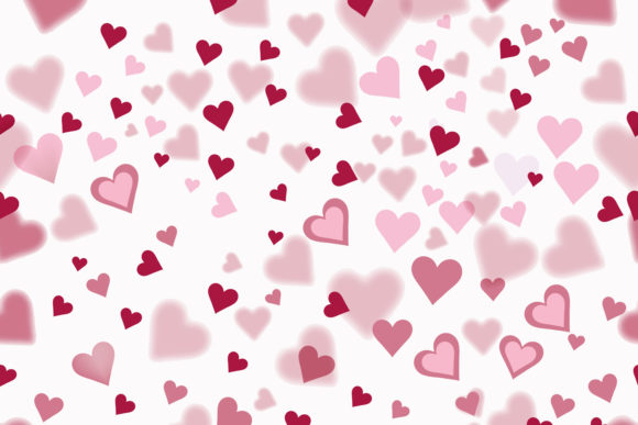 Vector Lovely Pink Pattern with Hearts: A Versatile Design for Holiday Creativity